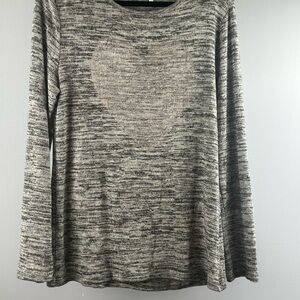 Dylan Gray Women's Sweater with Heart Design